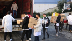 KURS?YERLER?N GAZZEL?LER ??N HAZIRLADI?I YARDIMLAR YOLA IKTI