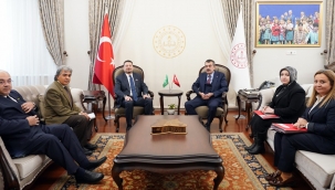 BAKAN TEK?N; SUUD? ARAB?STAN, KAZAK?STAN VE ?NG?LTERE BÜYÜKELÇ?LER?N? KABUL ETT?