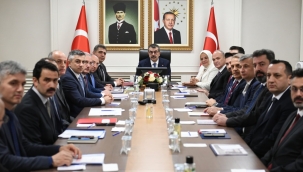 BAKAN YUSUF TEK?N, DZCE ?L E??T?M DE?ERLEND?RME TOPLANTISINA KATILDI