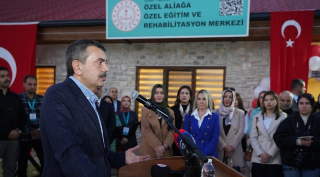 BAKAN TEK?N, ?ZM?R'DE ÖZEL E??T?M VE REHAB?L?TASYON MERKEZ?N?N AÇILI?INI GERÇEKLE?T?RD?