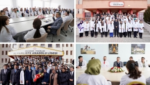 BAKAN YUSUF TEK?N, ERZURUM'DA OKUL Z?YARETLER?NDE BULUNDU