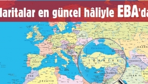 "DERS K?TAPLARI ?LE E??T?M ARAÇ VE GEREÇLER? ?ÇER???NDE YER ALAN HAR?TALAR" EBA'DA YAYIMLANDI