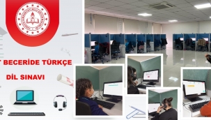 DÖRT BECER?DE TÜRKÇE D?L SINAVI 2024 UYGULAMASI 24 N?SAN-10 MAYIS TAR?HLER? ARASINDA GERÇEKLE?T?R?LECEK