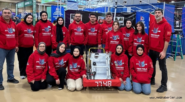 İMAM HATİPLİ ÖĞRENCİLER, ABD'DEKİ ROBOT YARIŞMASINDA ÖDÜL KAZANDI