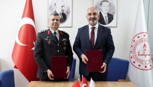 MESLEK? E??T?M ALANINDA JANDARMA LOJ?ST?K KOMUTANLI?I ?LE ?? B?RL??? PROTOKOLÜ