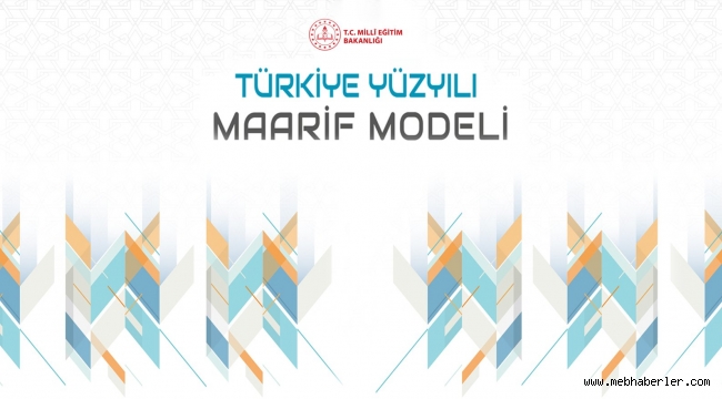 "TÜRK?YE YÜZYILI MAAR?F MODEL?" YEN? MÜFREDAT TASLA?I, KAMUOYUNUN GÖRÜ?ÜNE AÇILDI