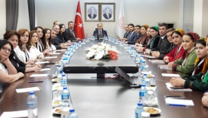 AZERBAYCAN VE TÜRKMEN?STAN'DAN GELEN Ö?RETMENLER MEB'? Z?YARET ETT?