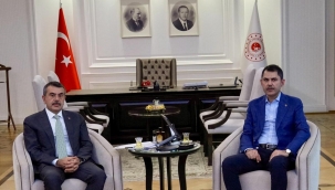 BAKAN TEK?N, ÇEVRE ?EH?RC?L?K VE ?KL?M DE????KL??? BAKANI KURUM'U Z?YARET ETT?