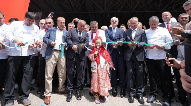 BAKAN TEK?N, "37. MENGEN ULUSLARARASI A?ÇILIK, TUR?ZM VE GASTRONOM? FEST?VAL?"NE KATILDI