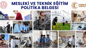 "MESLEK? VE TEKN?K E??T?M POL?T?KA BELGES?" YAYIMLANDI