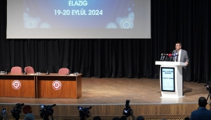 BAKAN TEK?N, ELAZI?'DA "D?N E??T?M? VE H?ZMETLER? ALI?TAYI"NA KATILDI