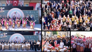 BAKAN TEK?N, GAZ?ANTEP'TE "B?Z" PROJES? KAPSAMINDA DZENLENEN KORTEJ YRY?NE KATILDI