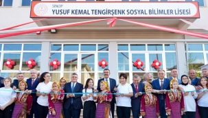 BAKAN TEK?N, S?NOP'TA SOSYAL B?L?MLER L?SES?N?N AILI?INI GEREKLE?T?RD?