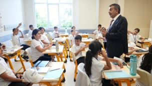 BAKAN YUSUF TEK?N, DARÜ??AFAKA E??T?M KURUMLARINI Z?YARET ETT?