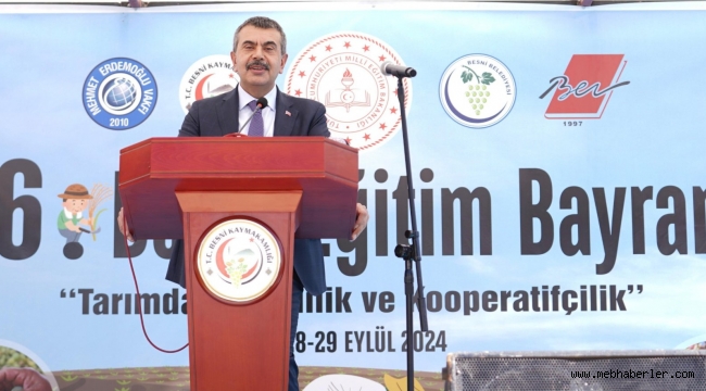 BAKAN TEK?N, 26. BESN? E??T?M BAYRAMI AÇILI? TÖREN?NE KATILDI