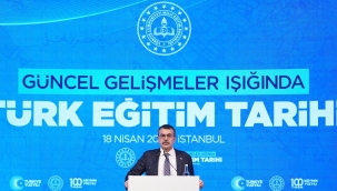 BAKAN TEKİN, GÜNCEL GELİŞMELER IŞIĞINDA "TÜRK EĞİTİM TARİHİ" PANELİNE KATILDI