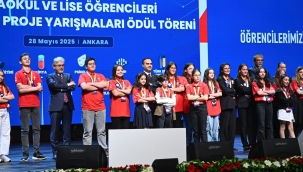 ORTAOKUL VE LİSE ÖĞRENCİLERİ ARAŞTIRMA PROJE YARIŞMALARI ÖDÜL TÖRENİ GERÇEKLEŞTİ