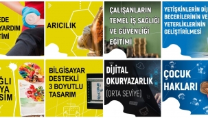 HEMBA KURSLARINDAN YAKLAŞIK 3 MİLYON KİŞİ YARARLANDI