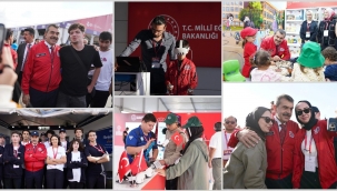 BAKAN TEKİN, TEKNOFEST'İ ZİYARET ETTİ