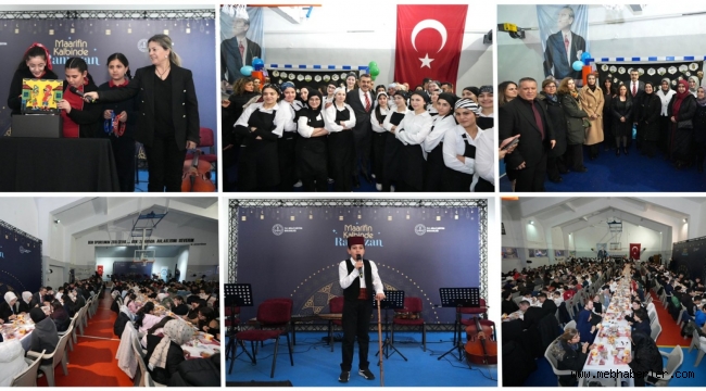 BAKAN TEKİN, ÖĞRENCİ VE ÖĞRETMENLERLE İFTAR SOFRASINDA BULUŞTU