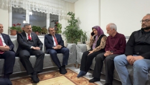 AKANLAR TEKİN VE ÇİFTÇİ'DEN MENFUR SALDIRIDA HAYATINI KAYBEDEN ÖĞRETMENİN AİLESİNE TAZİYE ZİYARETİ