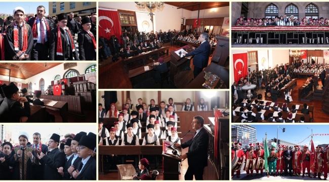 BAKAN TEKİN, "BİRİNCİ MECLİSİN TEMSİLİ AÇILIŞ PROGRAMI"NA KATILDI