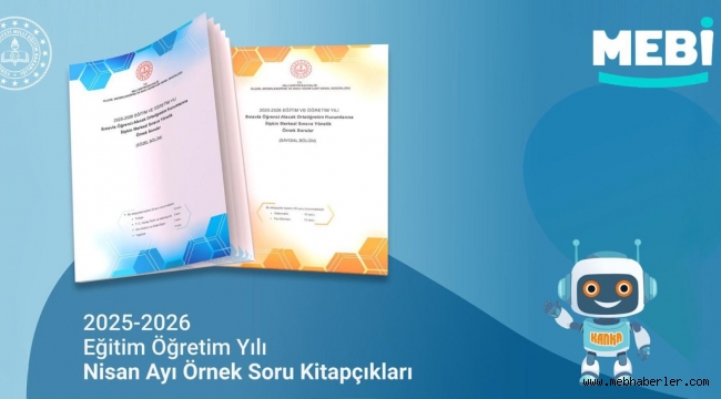MEBİ'DE LGS ÖĞRENCİLERİ İÇİN NİSAN AYI ÖRNEK SORULARI YAYIMLANDI
