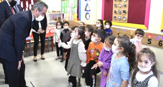 5 YA?TA OKULLA?MA ORANI, 11 ?L VE 419 ?L�EDE Y�ZDE 95'?N �ZER?NE �IKTI