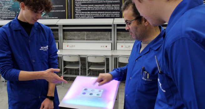 MESLEK L?SEL?LER, "H?K�YE ?STASYONLARI" PROJES?N?N �RET?M?NDE G�REV ALDI