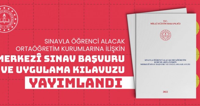 2022 LGS KAPSAMINDAK? MERKEZ SINAV KILAVUZU YAYIMLANDI