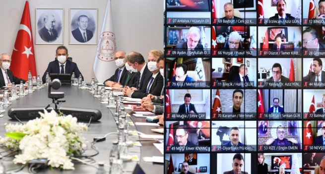 BAKAN ZER, 81 ?L?N M?LL E??T?M MDRLER?YLE B?R ARAYA GELD?