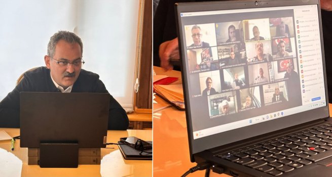 BAKAN ZER, DEPREMDEN ETK?LENEN 10 ?L?N M?LL E??T?M MDRYLE TOPLANTI YAPTI