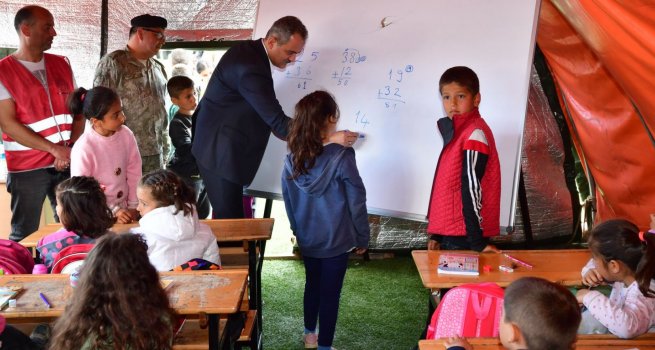 AFET BLGES?NDE KURULAN MEHMET?K OKULLARININ SAYISI, 236'YA ULA?TI