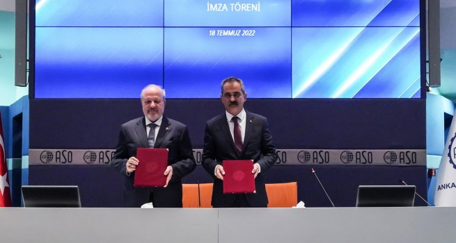 ASO ?LE MESLEK? VE TEKN?K E??T?M?N GEL??T?R?LMES? ??N ?? B?RL???