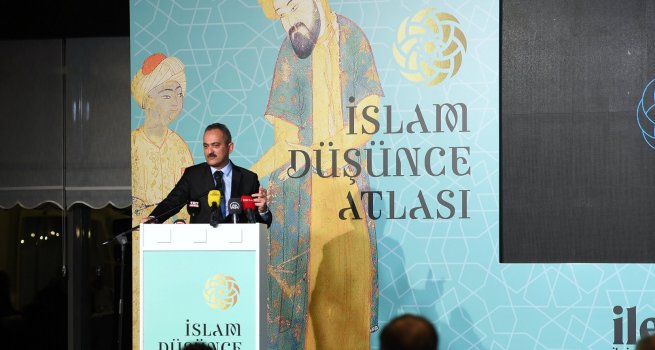 BAKAN ÖZER, İSLAM DÜŞÜNCE ATLASI TANITIM PROGRAMINA KATILDI