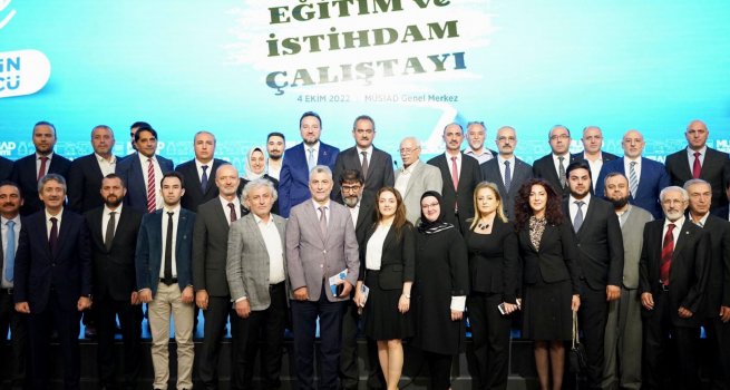 BAKAN ZER, MS?AD'IN MESLEK? E??T?M VE ?ST?HDAM ALI?TAYI'NA KATILDI