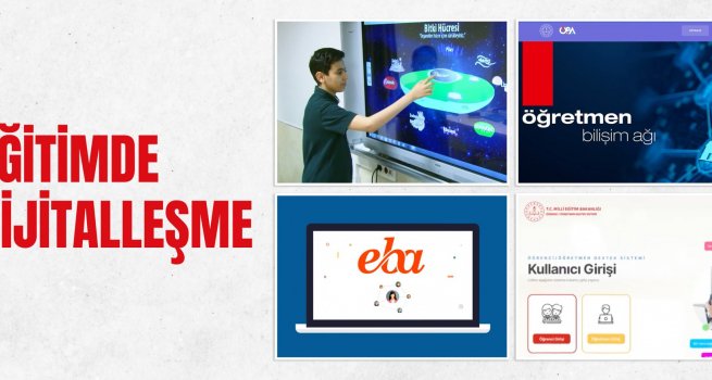 BAKAN ZER: "YEN? D?J?TAL HAMLELERLE E??T?M? DAHA ER???LEB?L?R KILIYORUZ"