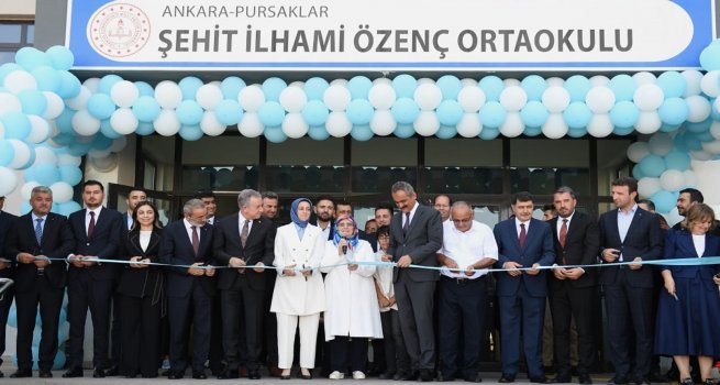 BAKAN ZER, ?EH?T ?LHAM? ZEN ORTAOKULU AILI? TREN?'NE KATILDI