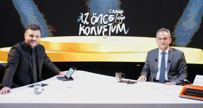 BAKAN ZER, TV 100'DE E??T?M GNDEM?N? DE?ERLEND?RD?