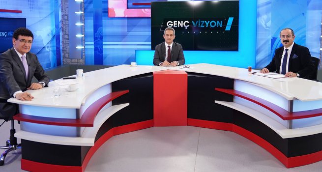 BAKAN �ZER, �LKE TV CANLI YAYININDA E??T?M G�NDEM?N? DE?ERLEND?R?YOR