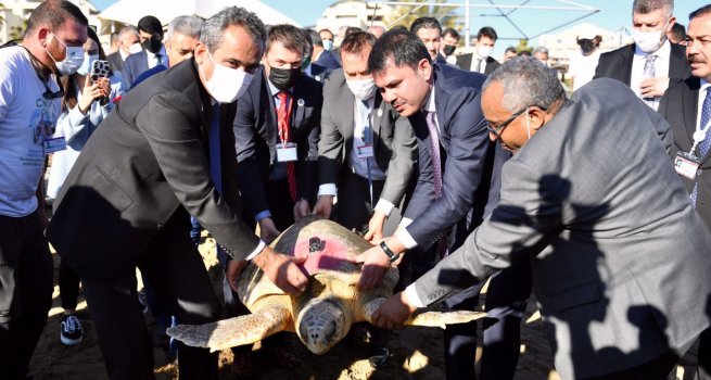 BAKAN �ZER VE BAKAN KURUM, CARETTA CARETTALARI DEN?ZLE BULU?TURDU