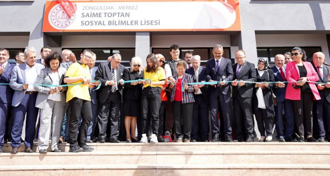 BAKAN ZER, ZONGULDAK'TA SOSYAL B?L?MLER L?SES?N?N AILI?INA KATILDI