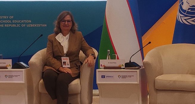 BAKAN YARDIMCISI A?KAR, ZBEK?STAN'DA ERKEN OCUKLUK E??T?M? DNYA KONFERANSI'NA KATILDI