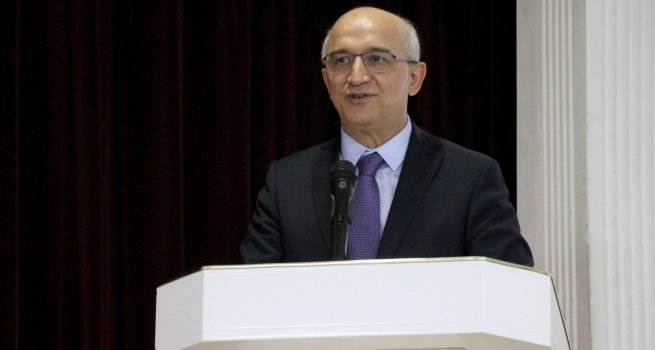 BAKAN YARDIMCISI ?ENSOY, KIRKLAREL?'NDE OKUL YNET?C?LER?YLE B?R ARAYA GELD?