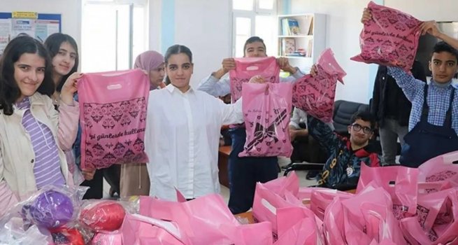 BATMAN'DA ZEL GEREKS?N?ML? ?RENC?LERDEN ANLAMLI DESTEK