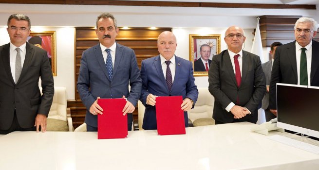 ERZURUM BYK?EH?R BELED?YES? ?LE MESLEK? E??T?M MERKEZ? ?RENC?LER?N?N DESTEKLENMES? ??N ??B?RL???