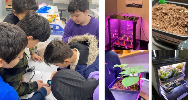 KARABK B?LSEM ?RENC?LER? NASA'NIN "DNYA TES?NDE BYME" PROJES?NDE