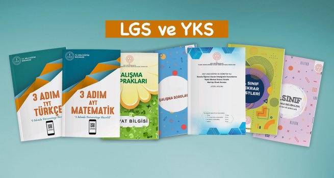 LGS VE YKS'YE HAZIRLANAN ?RENC?LERE 15 M?LYON YARDIMCI KAYNAK ULA?TIRILDI