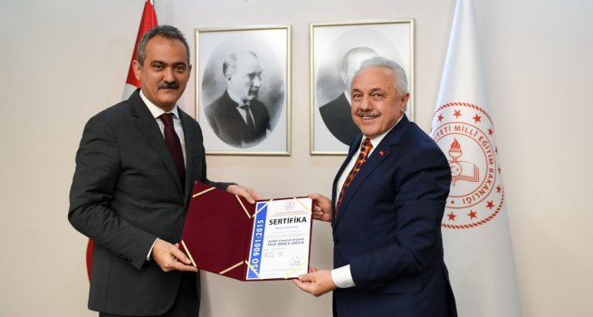 MEB'?N ISO 9001 KAL?TE YNET?M SEFERBERL??? SRYOR