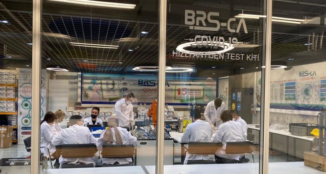 MESLEK L?SES?NDE GEL??T?R?LEN KOV?D-19 HIZLI ANT?JEN K?T?NE AVRUPA DA TAL?P OLDU